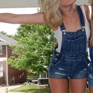 Jean Overalls ONLY WORN ONCE